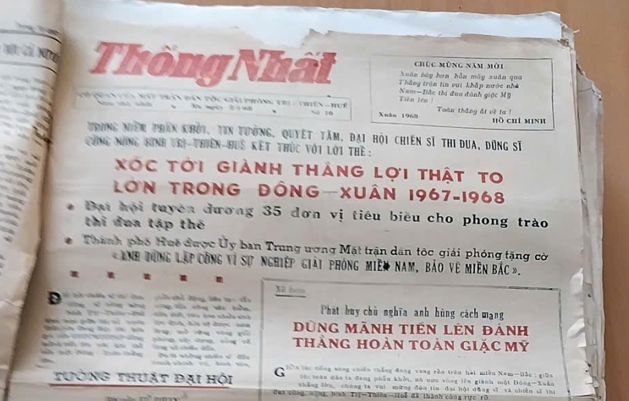 Báo Thống Nhất Vĩnh Linh: Dấu ấn đặc biệt trong sự nghiệp giải phóng, thống nhất đất nước